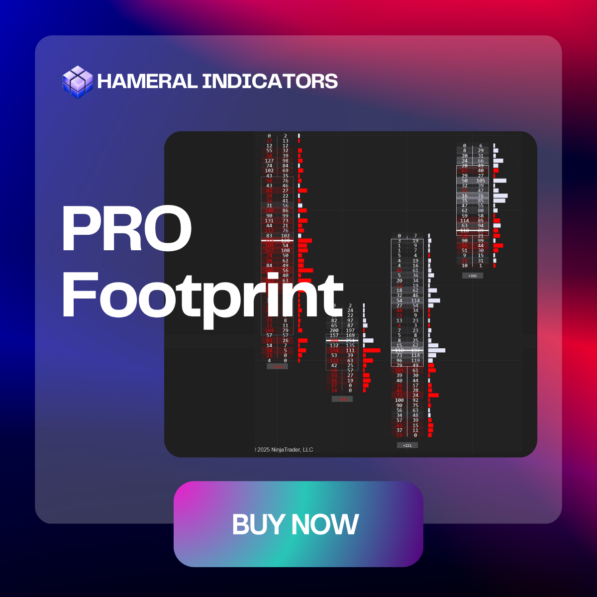 Hameral Order Flow Footprint