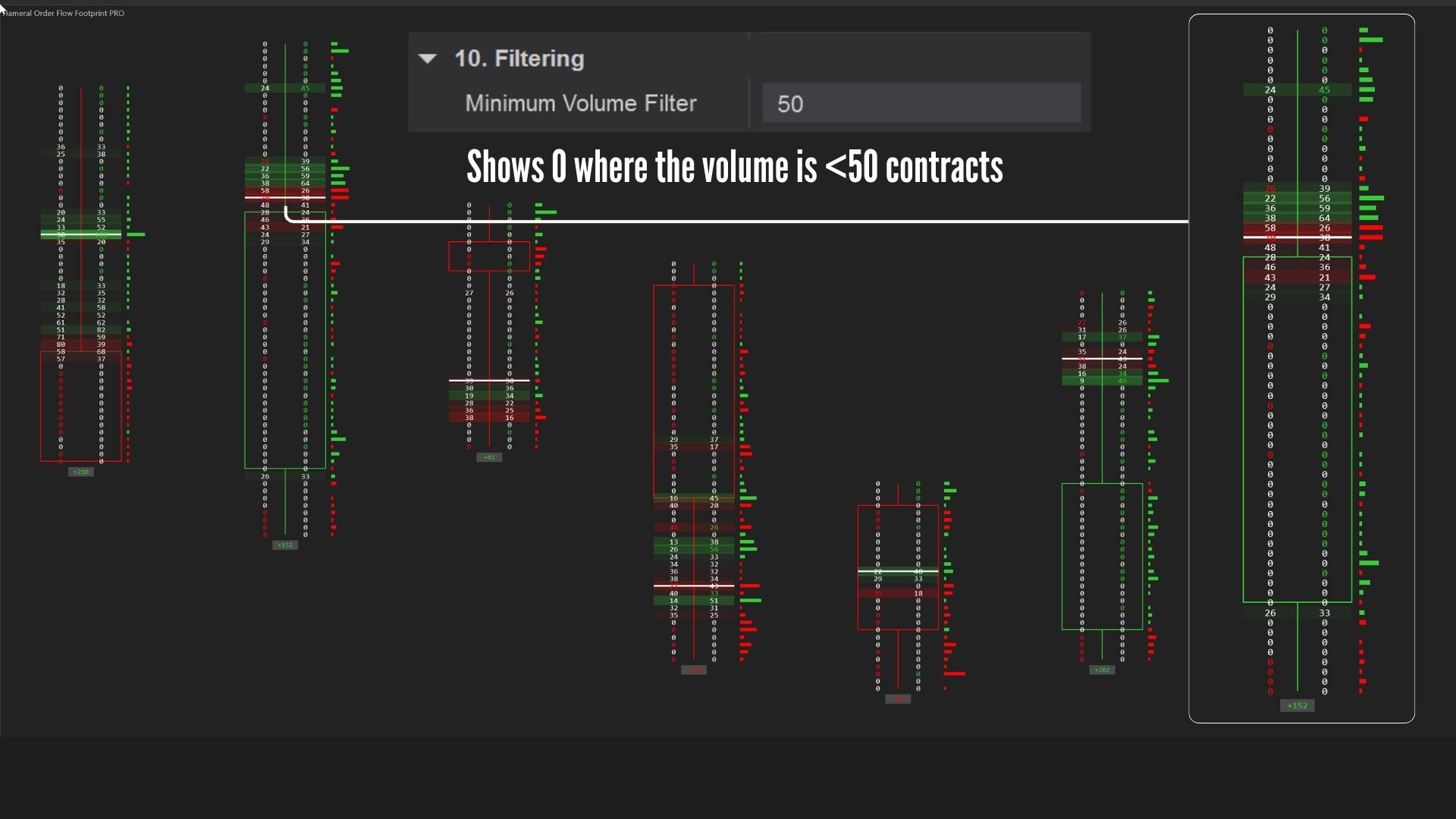 volume filter fooptrint pro